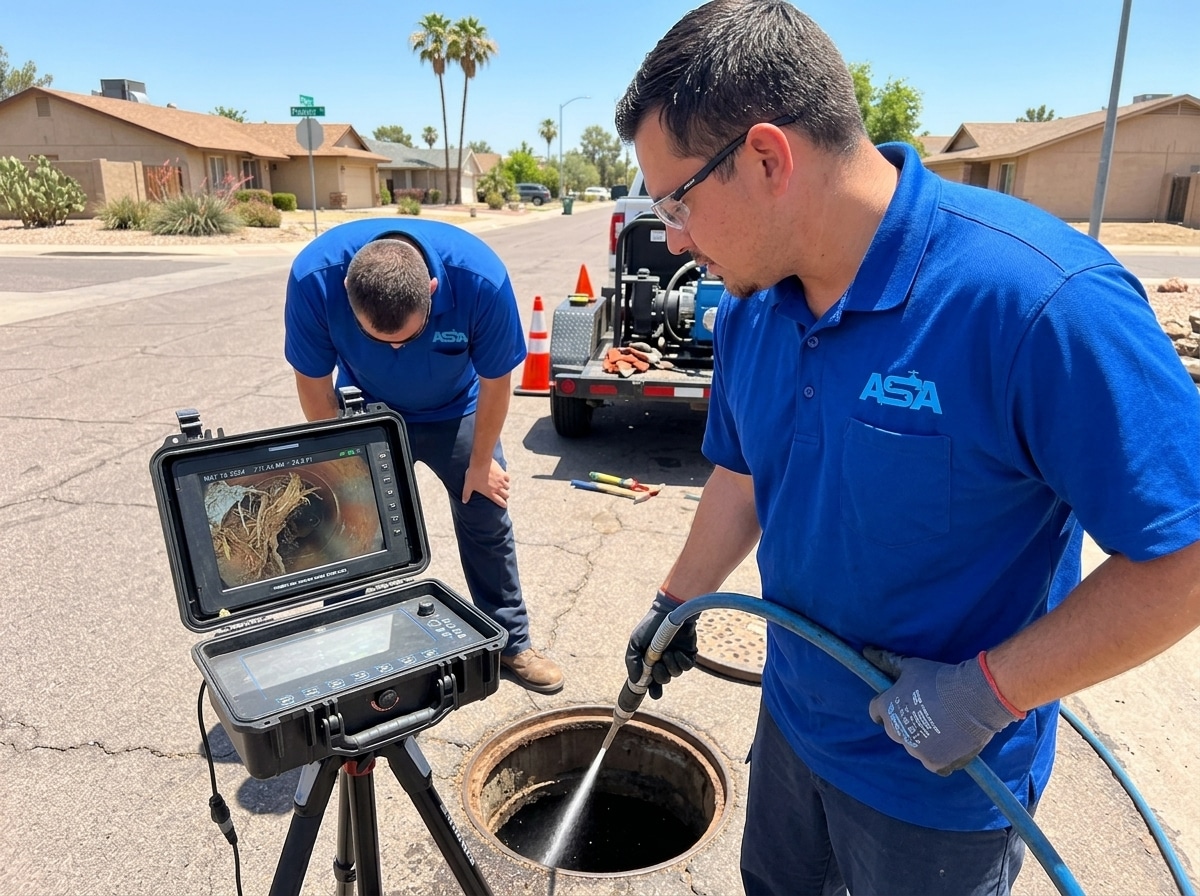 HYDRO JETTING FROM ASA PLUMBING