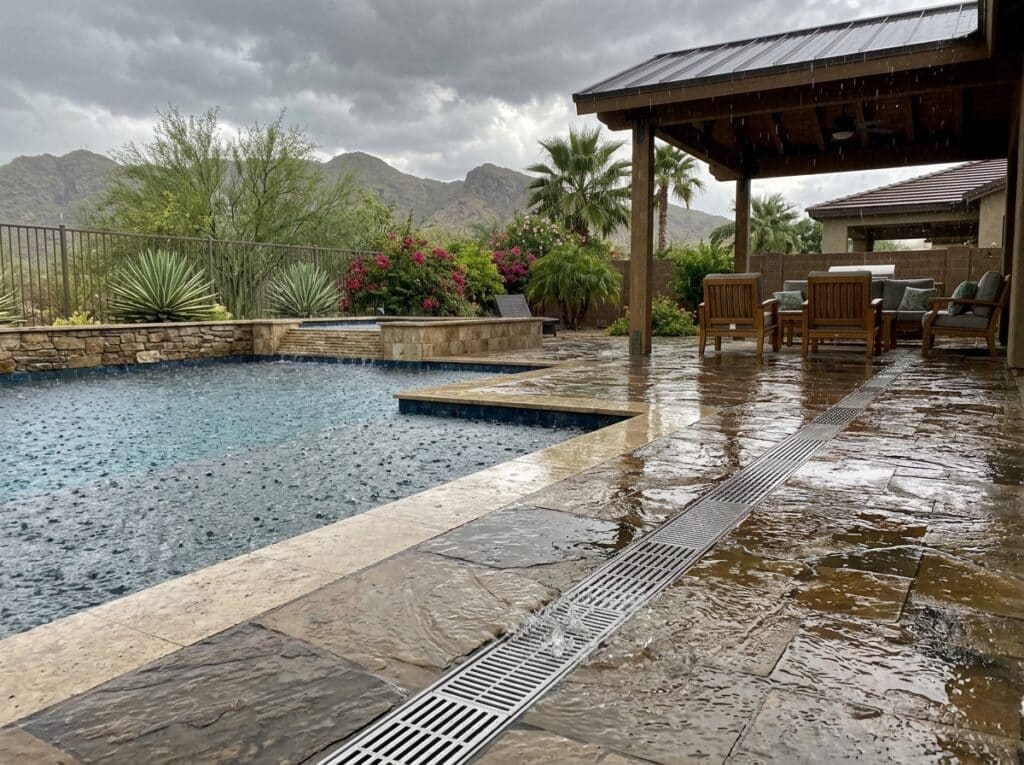 Pool Deck & Patio Drain Cleaning